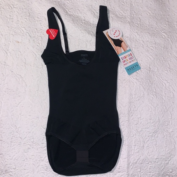 Assets by Spandex Open Bust Bodysuit - Picture 4 of 11